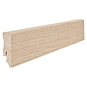Haro Sockelleiste Eiche Puroweiß (220 cm x 16 mm x 58 mm, Fichte) | BAUHAUS