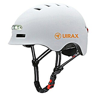 Uirax Casco para bicicleta (L, Blanco)