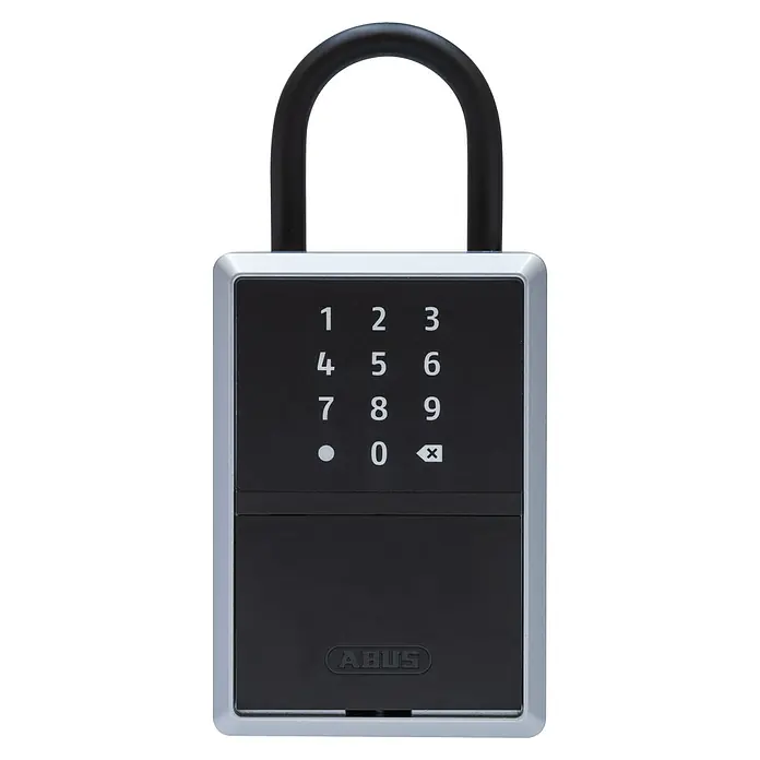 Abus Schlüsselbox Key Garage 797 Smart Bluetooth - Geeignet für: Bis zu 20 Schlüssel, L x B x H: 63 x 82,5 x 179 mm, Mit Bügel - Das ABUS Zahlenschloss bietet zuverlässigen Schutz mit seinem robusten Gehäuse und der benutzerfreundlichen Tastatur. Ideal zur sicheren Schlüsselaufbewahrung.