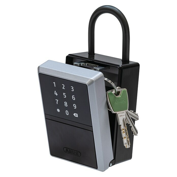 Abus Schlüsselbox Key Garage 797 Smart Bluetooth (Geeignet für: Bis zu 20  Schlüssel, L x B x H: 63 x 82,5 x 179 mm, Mit Bügel)