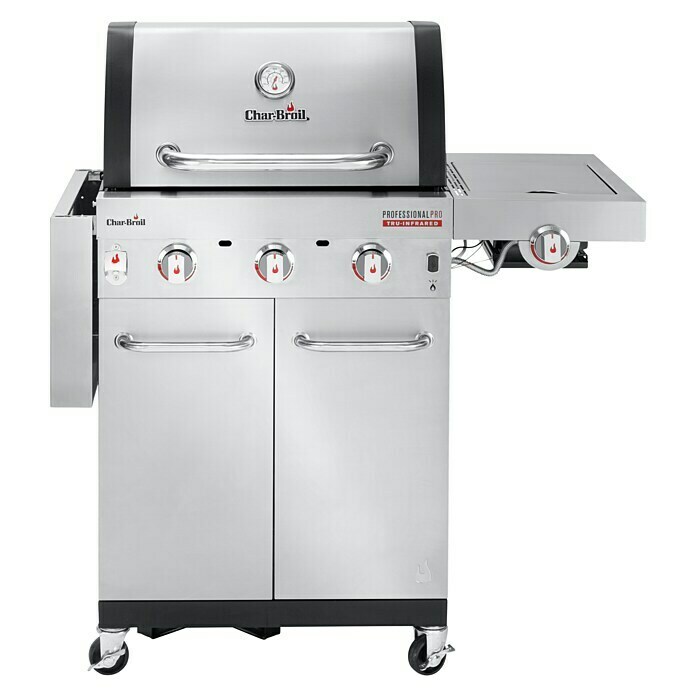 Char-Broil Gasgrill Professional Pro S3Anzahl Brenner: 3, Hauptgrillfläche: 61,5 x 44,5 cm, 7,03 kW Front View