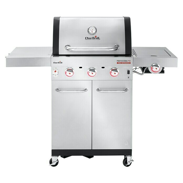 Char-Broil Gasgrill Professional Pro S3Anzahl Brenner: 3, Hauptgrillfläche: 61,5 x 44,5 cm, 7,03 kW Front View