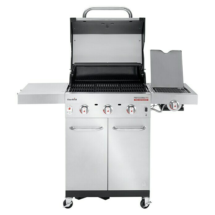 Char-Broil Gasgrill Professional Pro S3Anzahl Brenner: 3, Hauptgrillfläche: 61,5 x 44,5 cm, 7,03 kW Front View