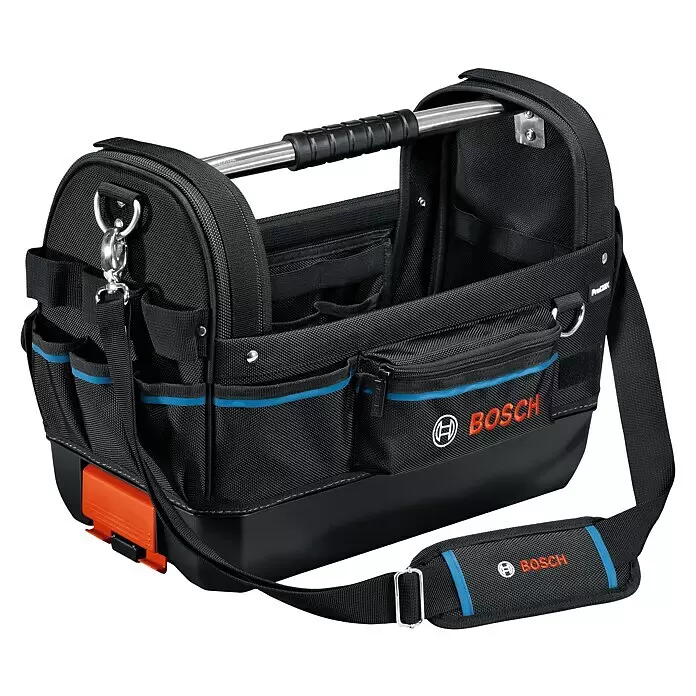 Bosch Professional Werkzeugtasche GWT 20 - L x B x H: 50 x 30 x 35 cm - Diagonale Ansicht