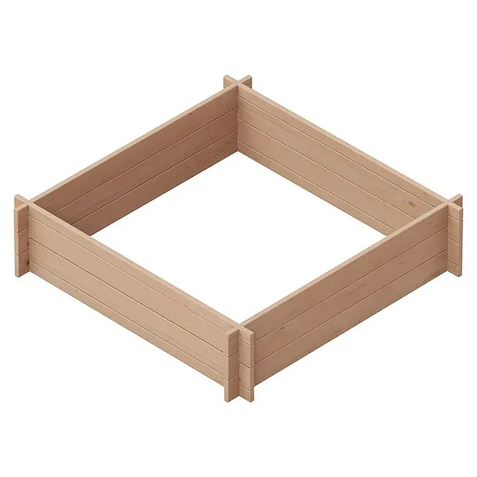 Upyard Hochbeet Multibox - L x B x H: 119 x 119 x 29,5 cm, Holz, Braun - Hochbeet aus Holz. Das stabile Hochbeet aus Holz bietet ausreichend Platz für die Pflanzenzucht im Garten oder auf der Terrasse.
