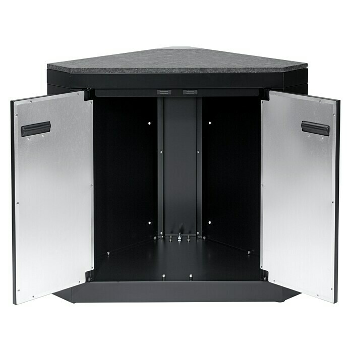 Char-Broil Grillküchen-Modul UltimateSchwarz, L x B x H: 55 x 97 x 90 cm Front View