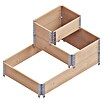 Upyard Hochbeet 3 Ebenen (120 x 80 x 58,5 cm, Holz, Braun, Fassungsvermögen: 301,8 l) | BAUHAUS