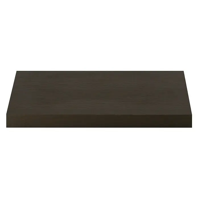 Dolle Wandboard Big Boy - L x B x H: 57 x 25 x 5 cm, Mocca, Belastbarkeit: 30 kg - Braune Holzplatte mit feiner Maserung, ideal als Tischplatte oder Regalbrett. Die dunkle Farbe verleiht jedem Raum eine elegante Note.