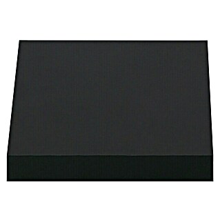 Regalux Estante flotante (L x An x Al: 23,5 x 24 x 3,8 cm, Negro, Carga soportada: 5 kg)