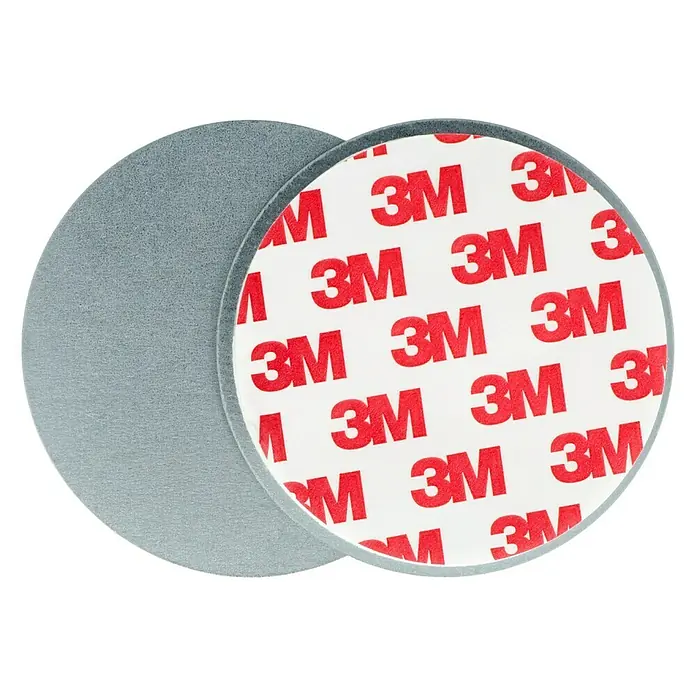 Rauchmelder-Befestigung Universal - Durchmesser: 7 cm, Magnetisch - Rückansicht