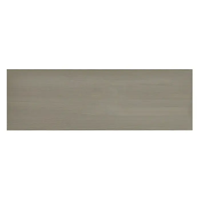 Dolle Wandboard Lite Vintage - L x B x S: 60 x 20 x 1,8 cm, Kiefer Grau - Nahaufnahme einer strukturierten, braun-grauen Holzplatte, die die natürliche Maserung des Holzes hervorhebt.