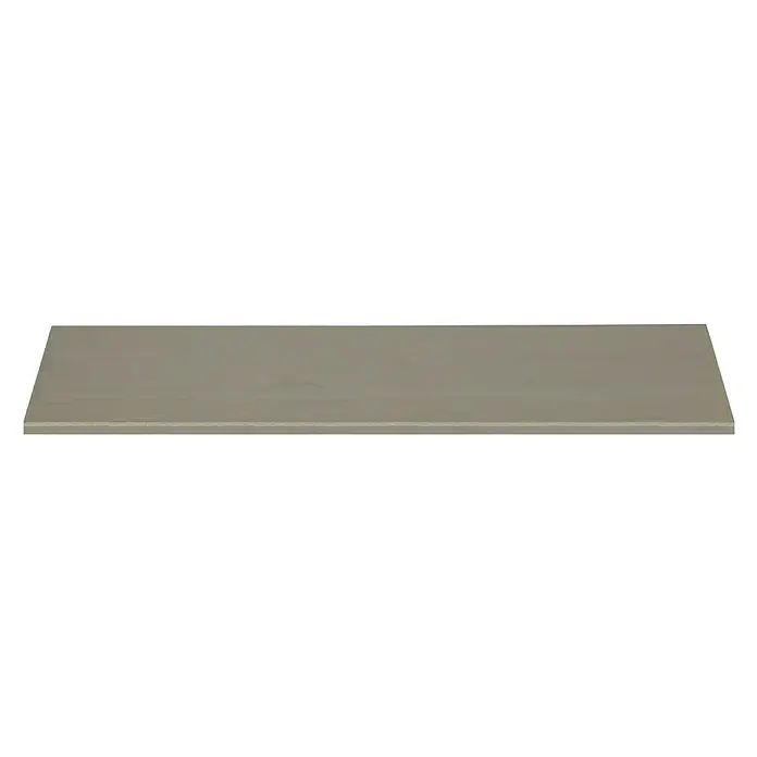 Dolle Wandboard Lite Vintage - L x B x S: 80 x 20 x 1,8 cm, Kiefer Grau - Ein Detailblick auf die ebene Oberfläche einer Rigipsplatte, ideal für den Innenausbau und zur Erstellung glatter Wände und Decken.