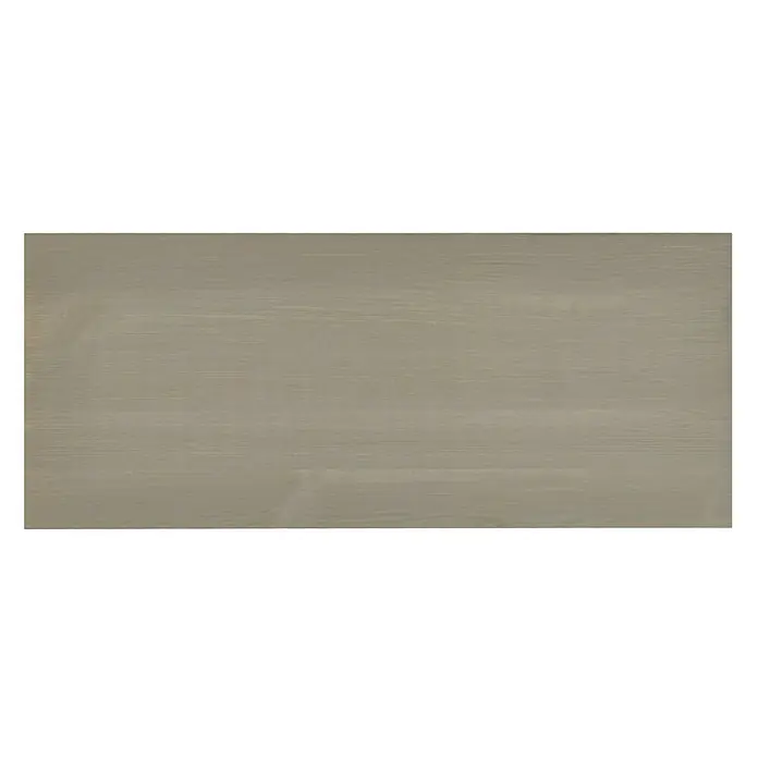 Dolle Wandboard Lite Vintage - L x B x S: 60 x 25 x 1,8 cm, Kiefer Grau - Nahaufnahme einer grauen Holzoberfläche mit subtiler Maserung, ideal für Möbel oder Wandverkleidungen.