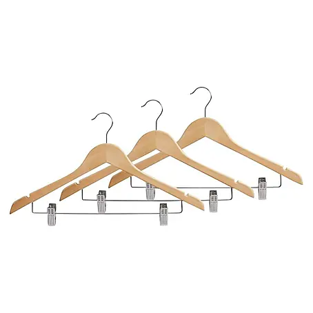 Percha para ropa set clip falda