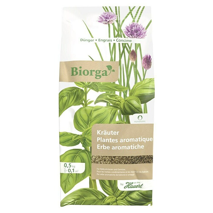 Engrais pour plantes aromatiques Hauert Biorga