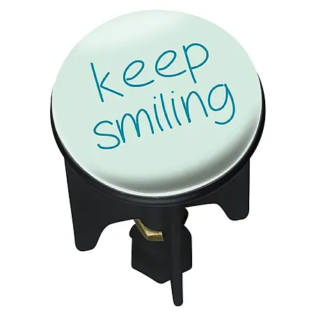 Wenko Design-Excenterstopfen Keep Smiling