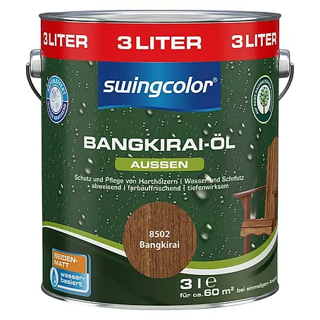 swingcolor  Bangkirai-Öl