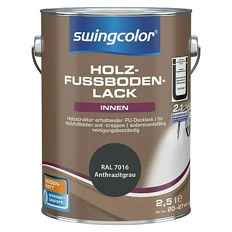 swingcolor 2in1 Fußbodenlack RAL 7016