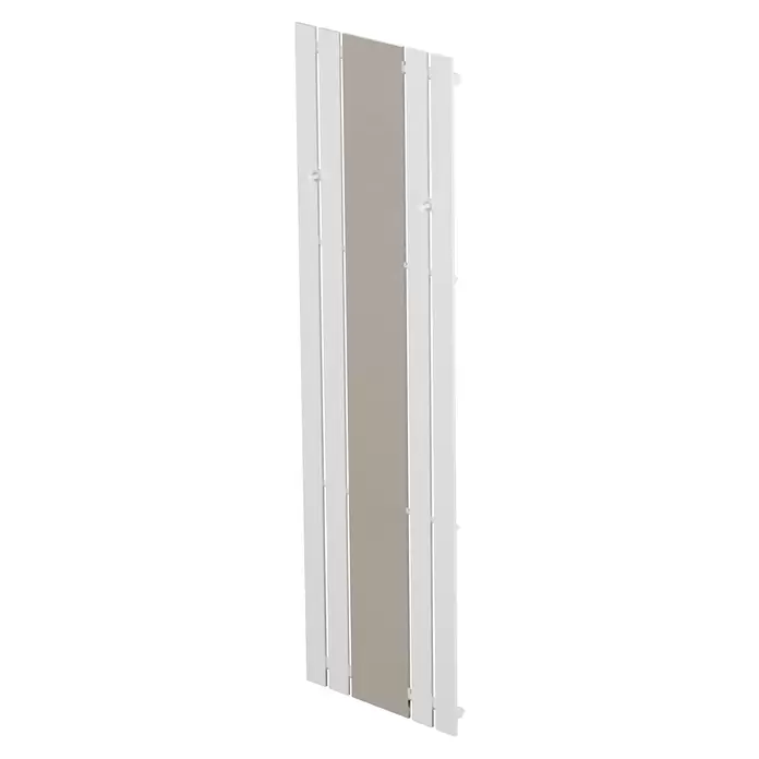 Bäderwelt Designheizkörper Tokio - B x H: 550 x 1.800 mm, Weiß
