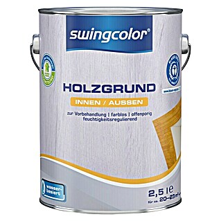swingcolor Holzgrund (Farblos, 2,5 l, Wasserbasiert)