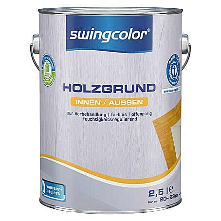 swingcolor Holzgrund (Farblos, 2,5 l)