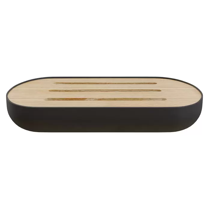 Venus Katta Soporte de jabón - L x An x Al: 132 x 92 x 24 cm, Plástico, Negro