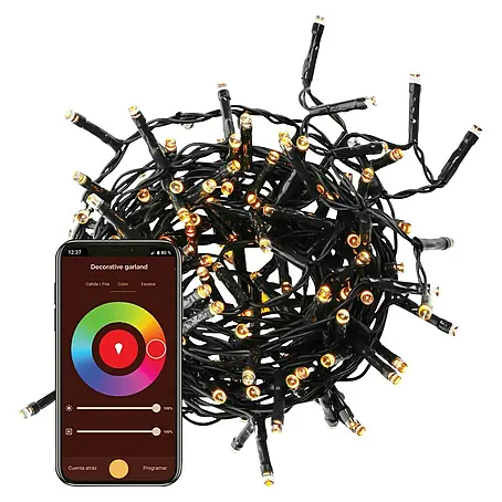Muvit iO Guirnalda luminosa LED WiFi RGB+CCT