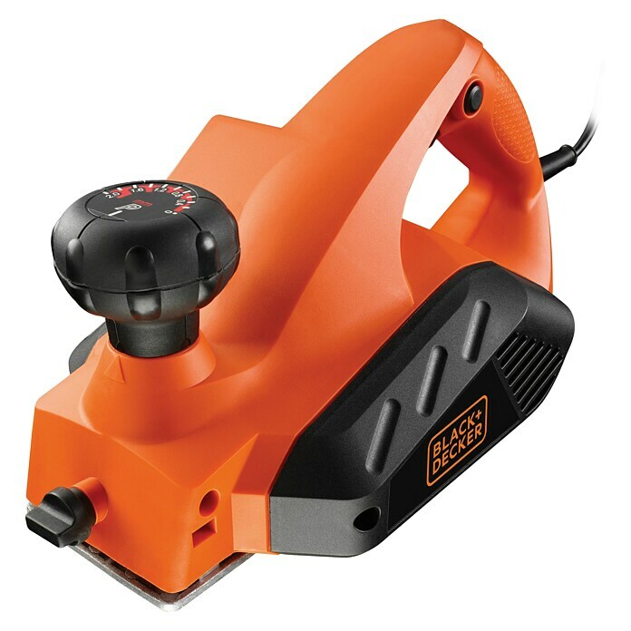 Black+Decker Elektrohobel KW712-QS650 W, Hobeltiefe: 0 mm - 2 mm, Leerlaufdrehzahl: 17.000 U/min Diagonal View