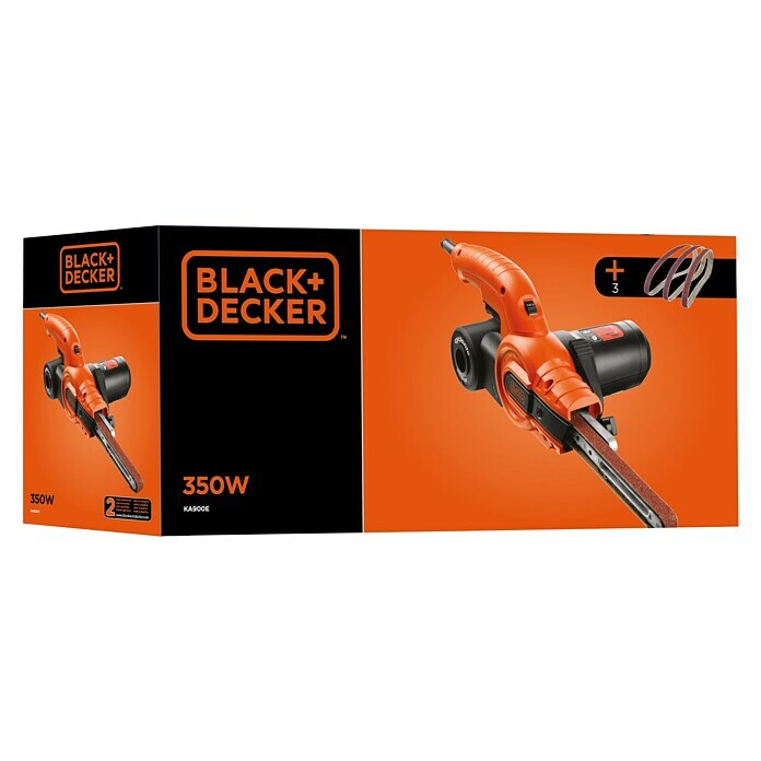 Black+Decker Bandschleifer KA900E-QS350 W, Bandabmessung: 13 x 451 mm Diagonal View