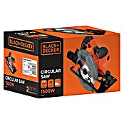 Black+Decker Handkreissäge CS1550-QS (1.500 W, Durchmesser Sägeblatt: 190 mm, Schnitttiefe bei 90 °: 66 mm) | BAUHAUS