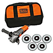 Black+Decker Winkelschleifer BEG220-QS (900 W, Durchmesser Scheibe: 125 mm, Leerlaufdrehzahl: 12.000 U/min) | BAUHAUS