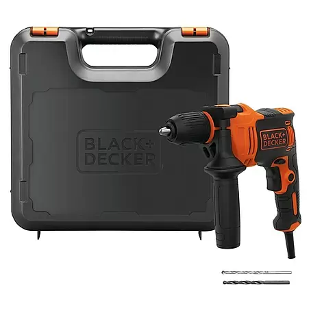 Black+Decker  Schlagbohrmaschine BEH550K-QS