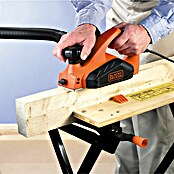 Black+Decker Elektrohobel KW712-QS (650 W, Hobeltiefe: 0 mm - 2 mm, Leerlaufdrehzahl: 17.000 U/min) | BAUHAUS