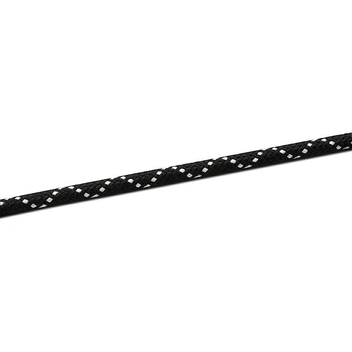 Seilflechter Cabo a metros Olympia-Star-Line (Diámetro: 14 mm, Negro/Blanco, Poliéster) | BAUHAUS
