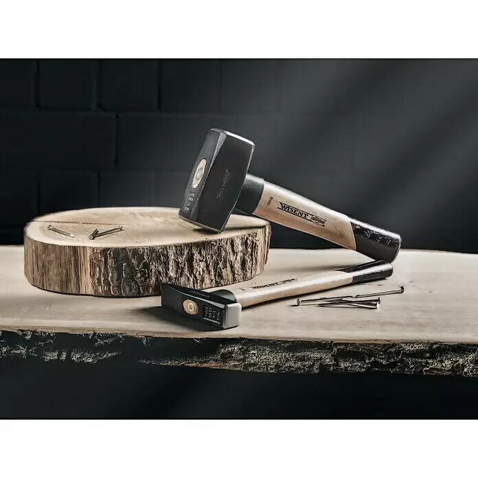 Wisent Schlosserhammer - 300 g, Holz Hickory - Stimmungsaufnahme