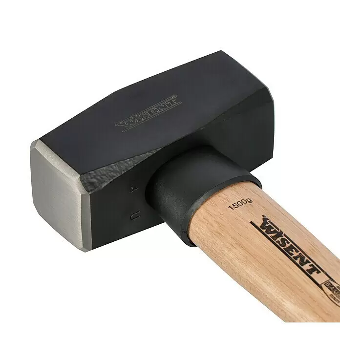 Wisent Fäustel - 1.500 g, Holz Hickory - Detailaufnahme