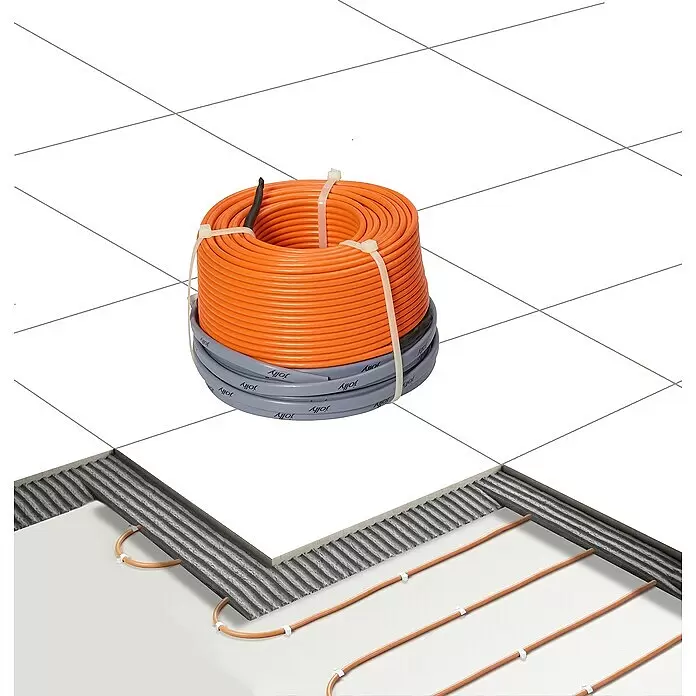 Admiral E-Power Fußbodenheizung Profi - 18,75 m, Beheizbare Fläche: 1,5 m², 225 W - Stimmungsaufnahme