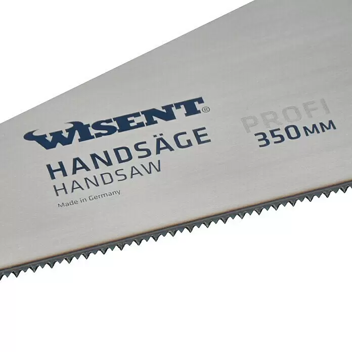 Wisent Profi Handsäge Multi-Toolbox - Blattlänge: 350 mm, Bauholz - Detailaufnahme