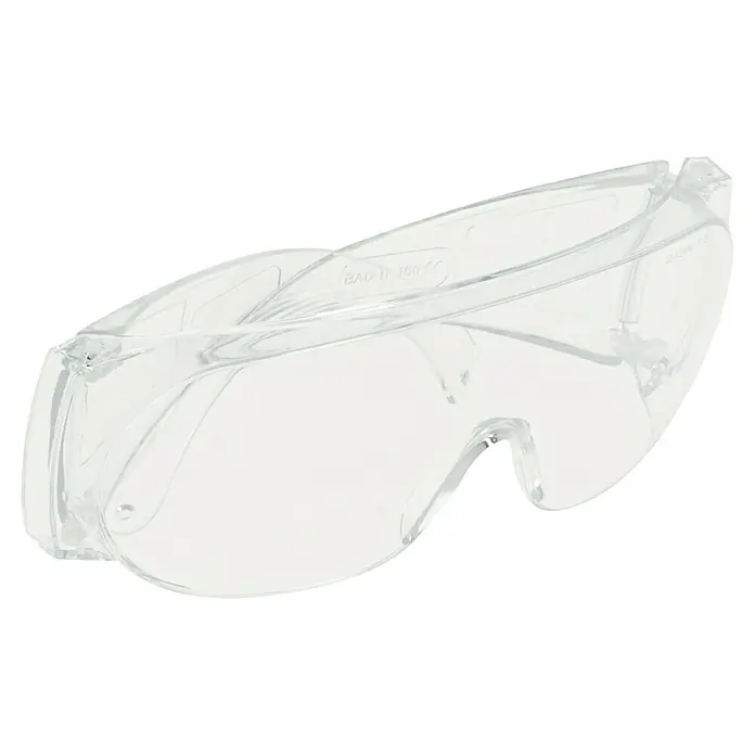 Wisent Schutzbrille - Transparent, Bügel - Klare Schutzbrille, die umfassenden Schutz für die Augen bietet und gleichzeitig klare Sicht bei verschiedenen Arbeiten und Projekten ermöglicht.