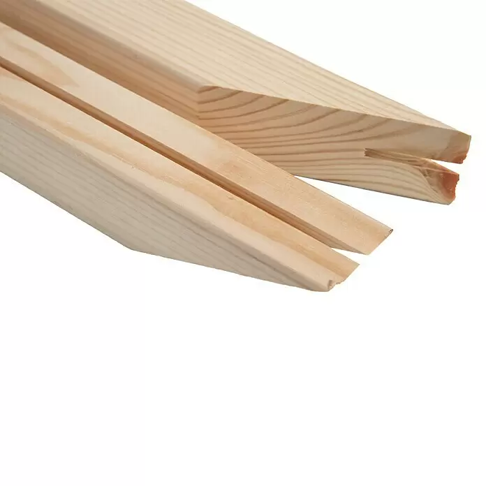 Upyard Holzpfosten - Länge: 118 cm, Natur - Detailaufnahme