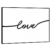 Reinders Bild Slim Frame Black (Love, B x H: 40 x 30 cm) | BAUHAUS