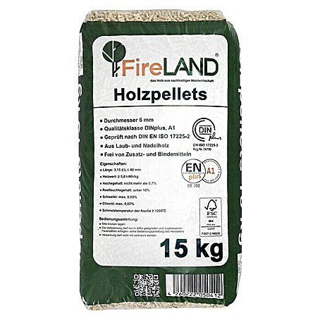 Fireland Holzpellets (15 kg)