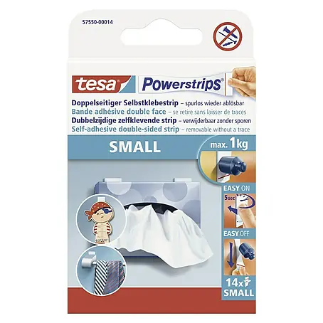 Tesa Powerstrips Selbstklebestrip Small