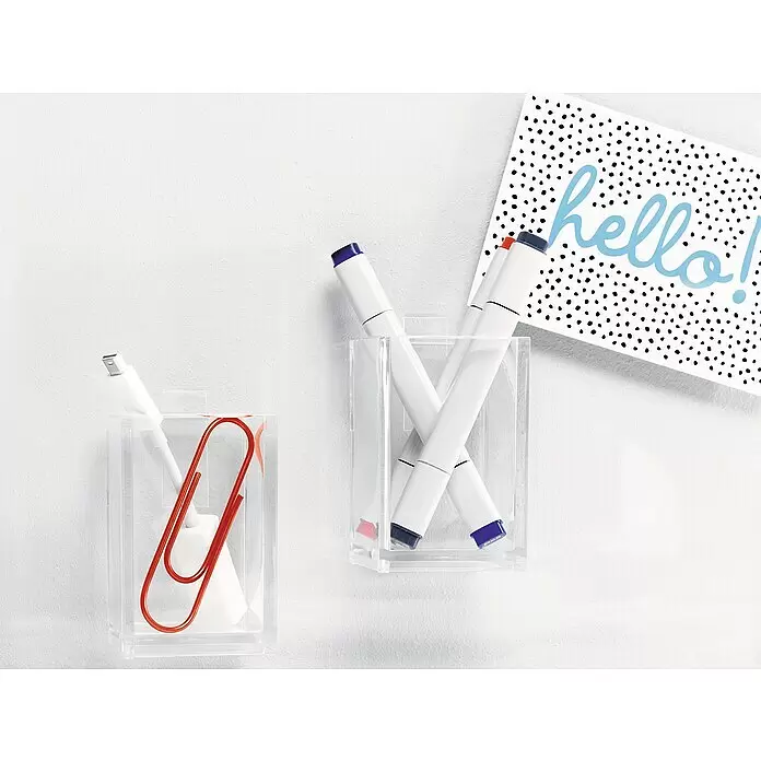 Tesa Powerstrips Selbstklebestrip Transparent Large - 8 Stk. - Stimmungsaufnahme
