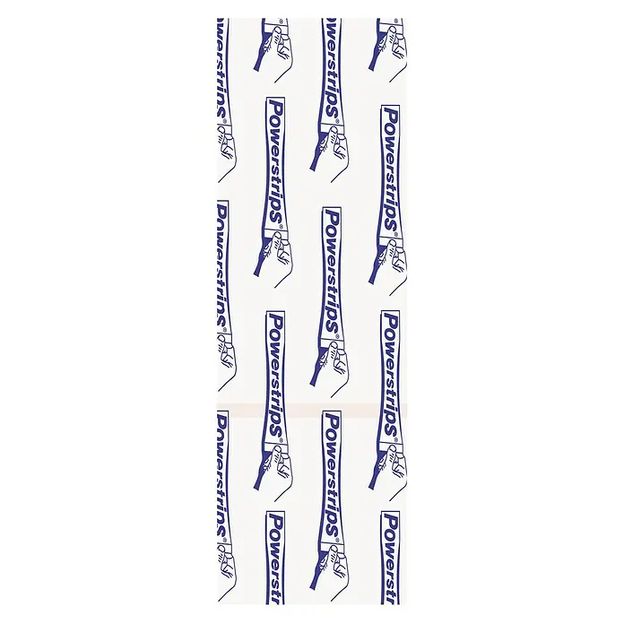 Tesa Klebestreifen - Geeignet für: Fliesen, Belastbarkeit: 2 kg, 9 Stk., Weiß - Nahaufnahme von Powerstrips auf weißem Grund, die eine einfache und zuverlässige Befestigungslösung für verschiedene Oberflächen bieten.