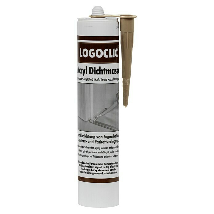 LOGOCLIC Acryl-Dichtmasse (Braun, 310 ml)