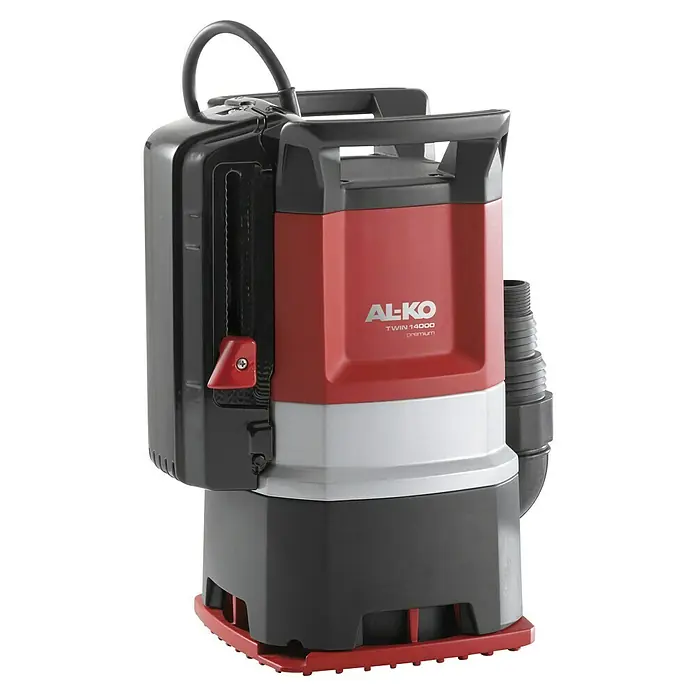AL-KO Premium Tauchpumpe Twin 14000 - 1.000 W, Max. Fördermenge: 15.000 l/h - AL-KO Twin 14000 Premium Tauchpumpe, ideal für Schmutz- und Klarwasser. Zuverlässige Entwässerung mit hoher Förderleistung für Haus und Garten.