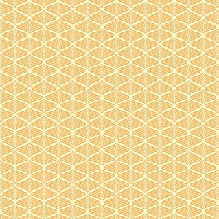 Mantel para mesa a metros Yuzu (Ancho: 140 cm, Amarillo/Blanco)