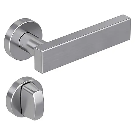 Diamond Doors Modern Zimmertürgarnitur WC Cube