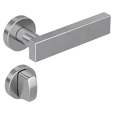 Diamond Doors Modern Zimmertürgarnitur WC Cube
